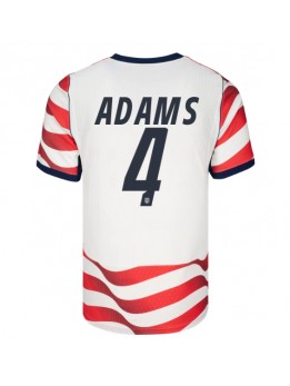 Billige Forente stater Tyler Adams #4 Hjemmedrakt VM 2026 Kortermet Billige Forente stater Tyler Adams #4 Hjemmedrakt VM 2026 Kortermet